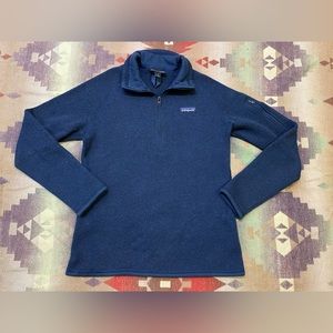 Patagonia Better Sweater 1/4 zip Women’s Sz Small